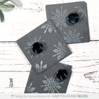 Karten-Kunst Clear Stamps KK-0207 - Zauberhafte Schneeflocken