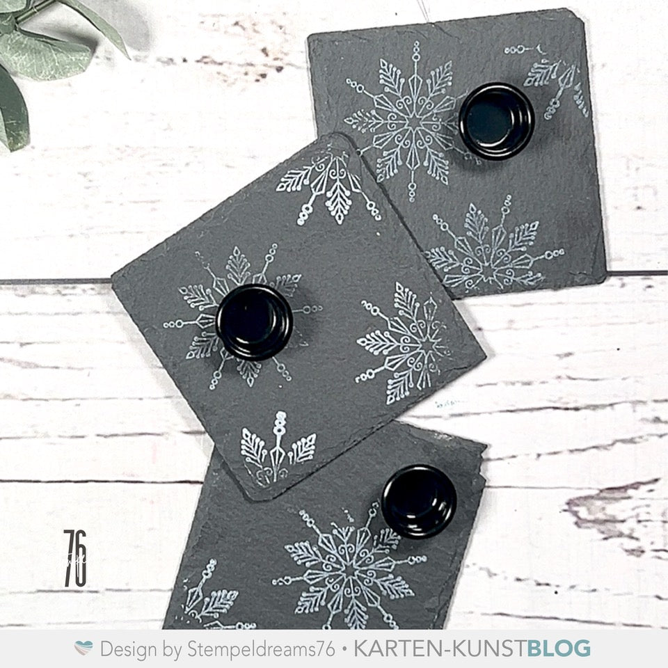 Karten-Kunst Clear Stamps KK-0207 - Zauberhafte Schneeflocken