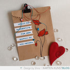 Karten-Kunst Clear Stamps KK-0139 - Scribble Poppies