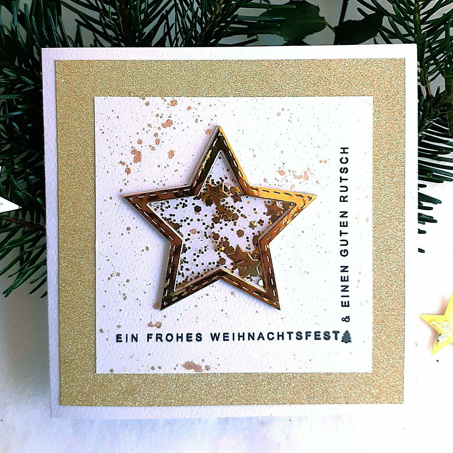 Karten-Kunst Stanzschablone kk-D160 - Stitched Nested Stars