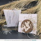 Karten-Kunst Stanzschablone kk-D224 - Elegant Script Nur für dich