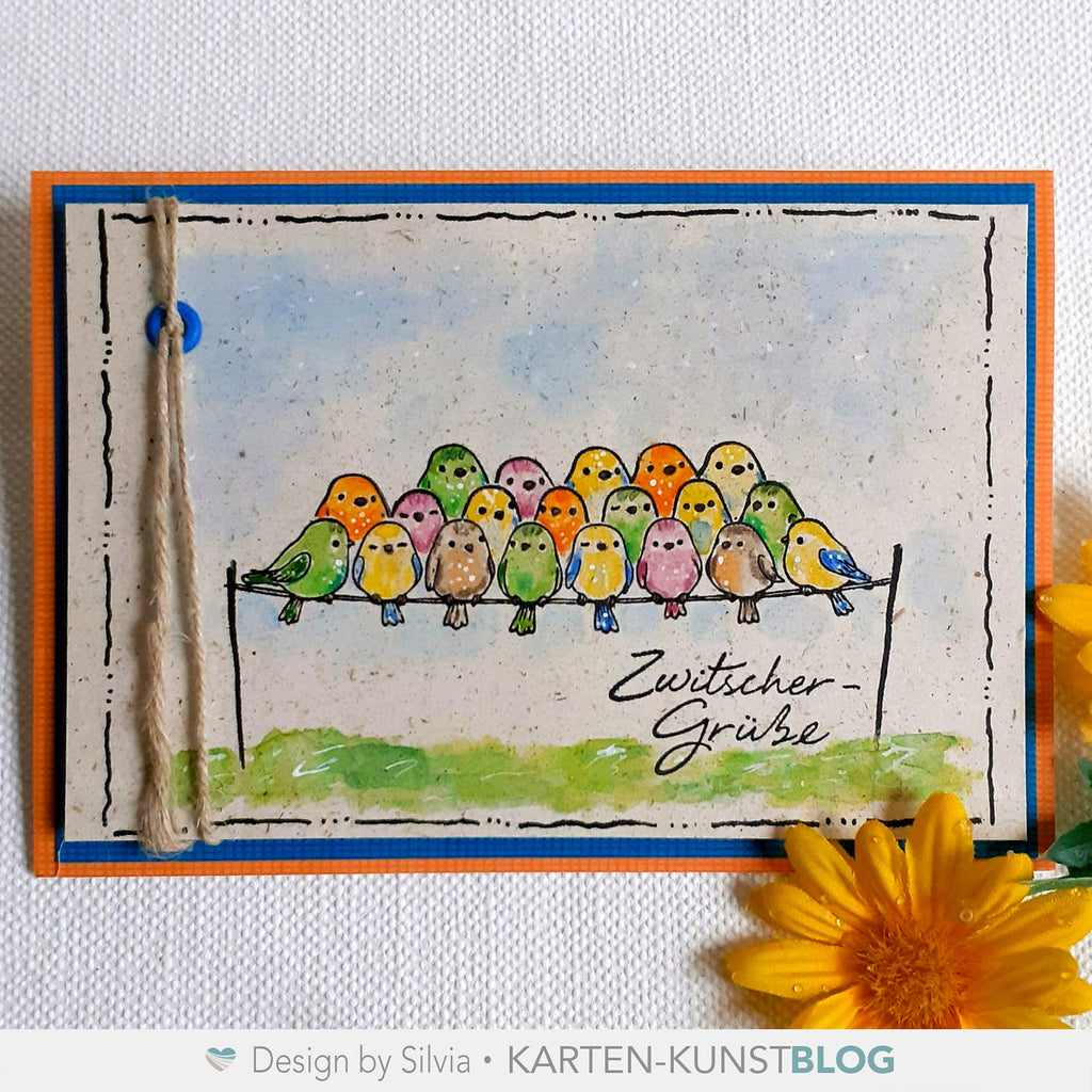 Karten-Kunst Clear Stamps GROSS KK-0281 - Rahmenkombinationen