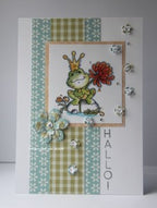 Karten-Kunst Clear Stamps KK-0015 - Vertikale Worte II Frohe Weihnachten