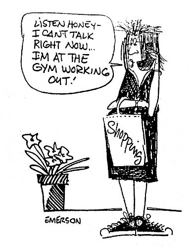 American Art Stamp - Gym
