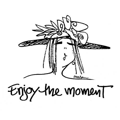 American Art Stamp - Enjoy the Moment