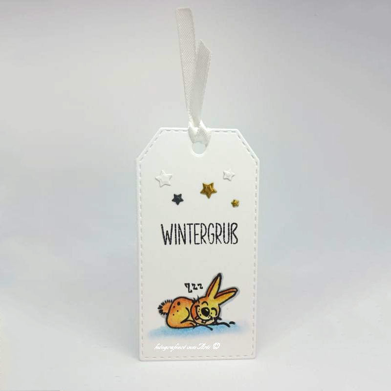 Karten-Kunst Stanzschablone kk-D066 - Tags With Stitches