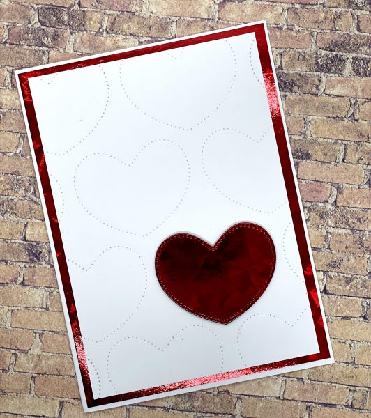 Karten-Kunst Stanzschablone kk-D136 - Mini Pierced Round Hearts