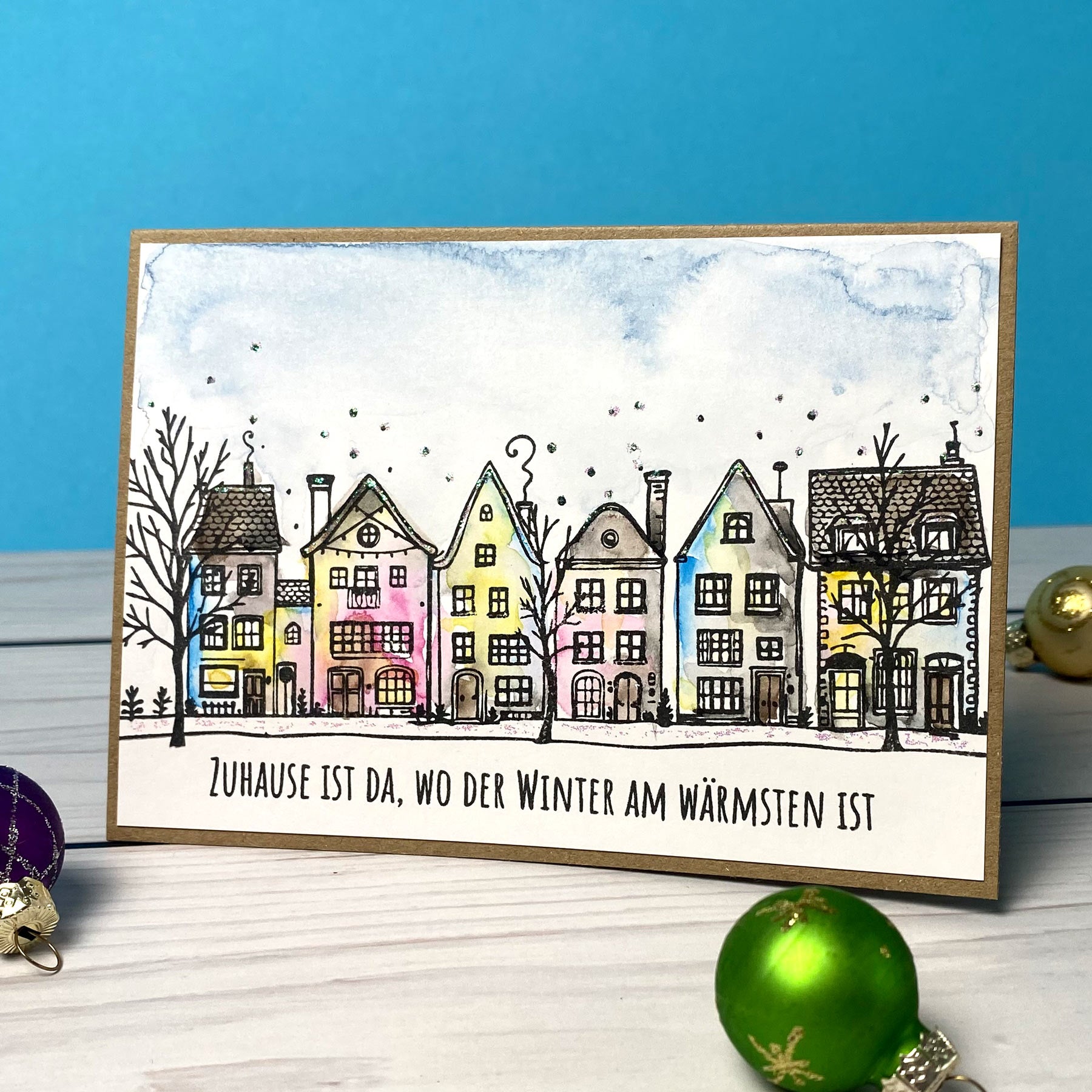 Winterhäuser-Bundle - mit Stempelkissen gratis!