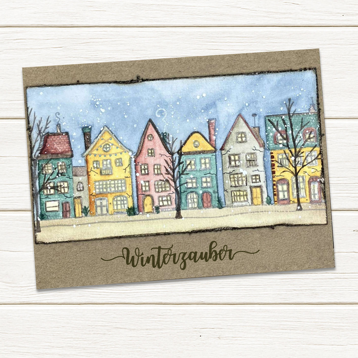 Winterhäuser-Bundle - mit Stempelkissen gratis!