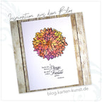 Clear Stamps mit inspirierenden Sprüchen, Silikonstempel Text-Stempel Deutsch Scrapbooking Karten-Kunst Weise Worte Konfuzius KK-0041