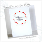 Clear Stamps mit inspirierenden Sprüchen, Silikonstempel Text-Stempel Deutsch Scrapbooking Karten-Kunst Weise Worte Konfuzius KK-0041