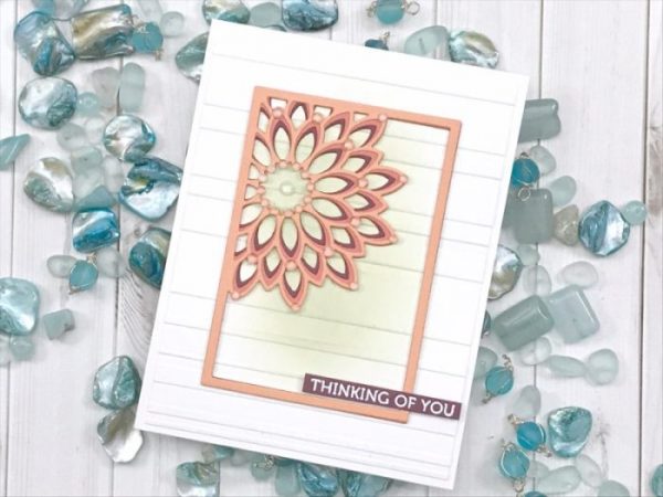 Birch Press Stanzschablone - 56092 Dahlia Mini Frame Layer Set