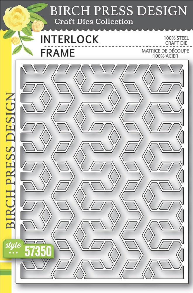 Birch Press Stanzschablone - 57350 Interlock Frame