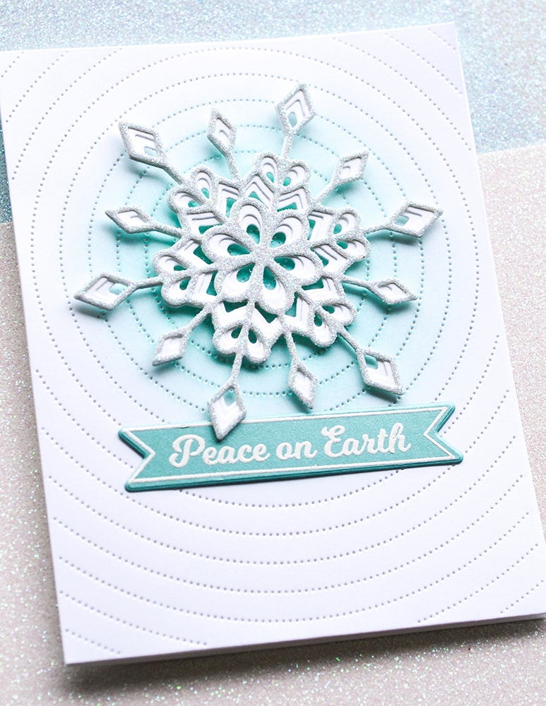 Birch Press Stanzschablone - Frosty Flake Layer Set