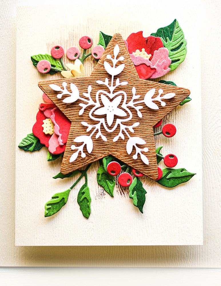 Birch Press Stanzschablone - Piped Icing Star