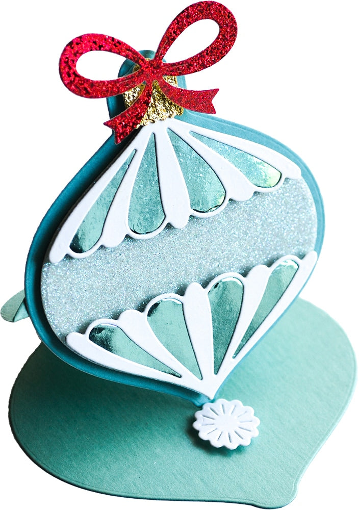 Birch Press Stanzschablone - Christmas Ornament Pop Up Easel