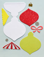 Birch Press Stanzschablone - Christmas Ornament Pop Up Easel