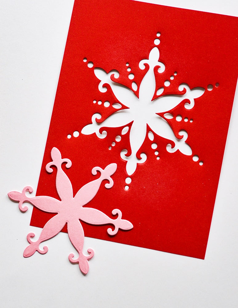 Birch Press Stanzschablone - Cielo Snowflake Layer Set