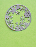 Birch Press Stanzschablone - Snowy Circle Layer Set