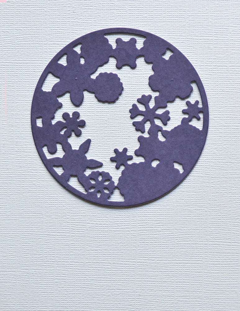 Birch Press Stanzschablone - Snowy Circle Layer Set