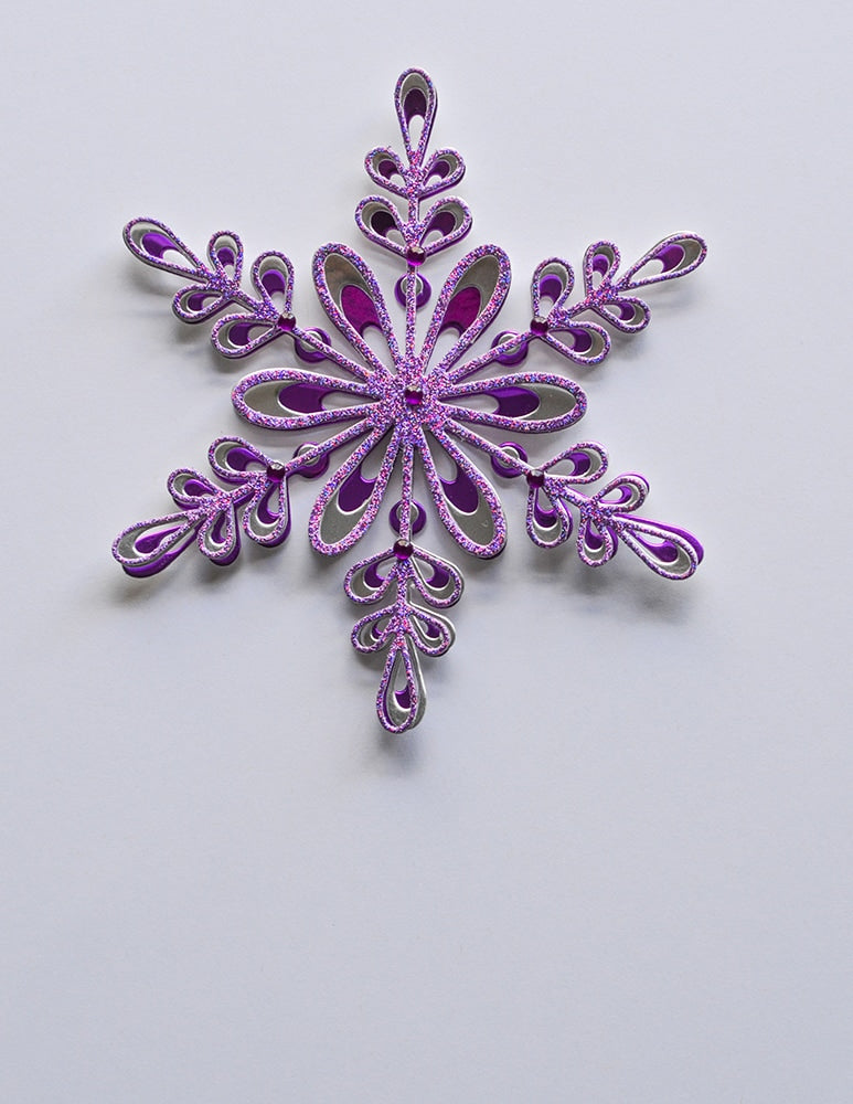 Birch Press Stanzschablone - Crochet Snowflake Layer Set