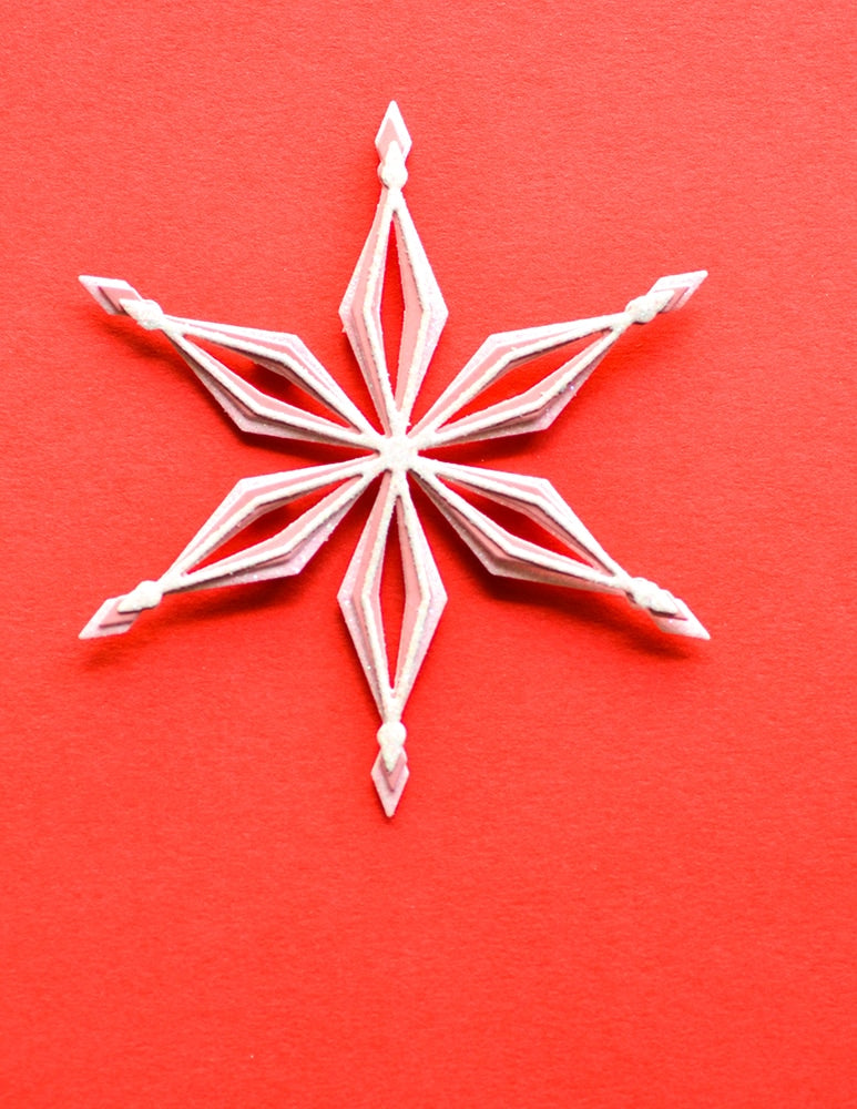 Birch Press Stanzschablone - Aurora Snowflake Layer Set