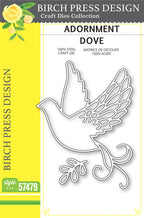 Birch Press Stanzschablone - Adornment Dove