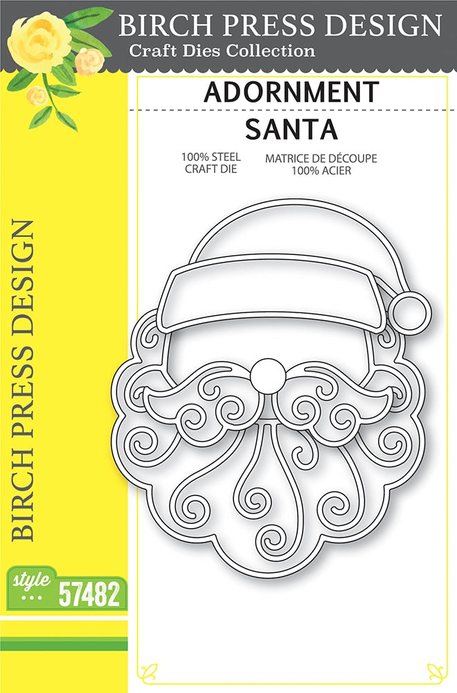 Birch Press Stanzschablone - Adornment Santa