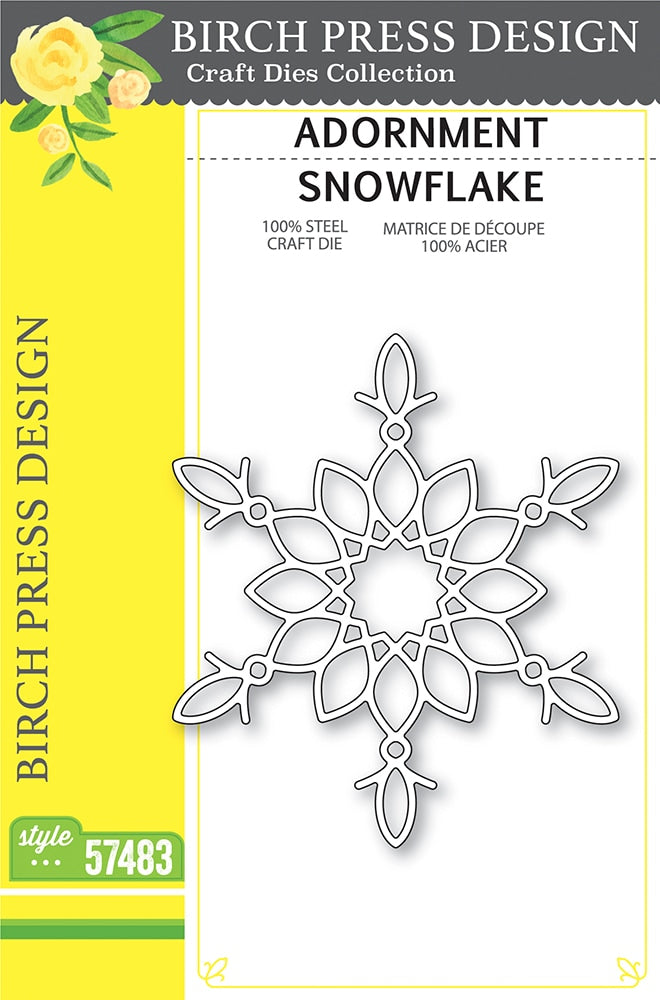 Birch Press Stanzschablone - Adornment Snowflake