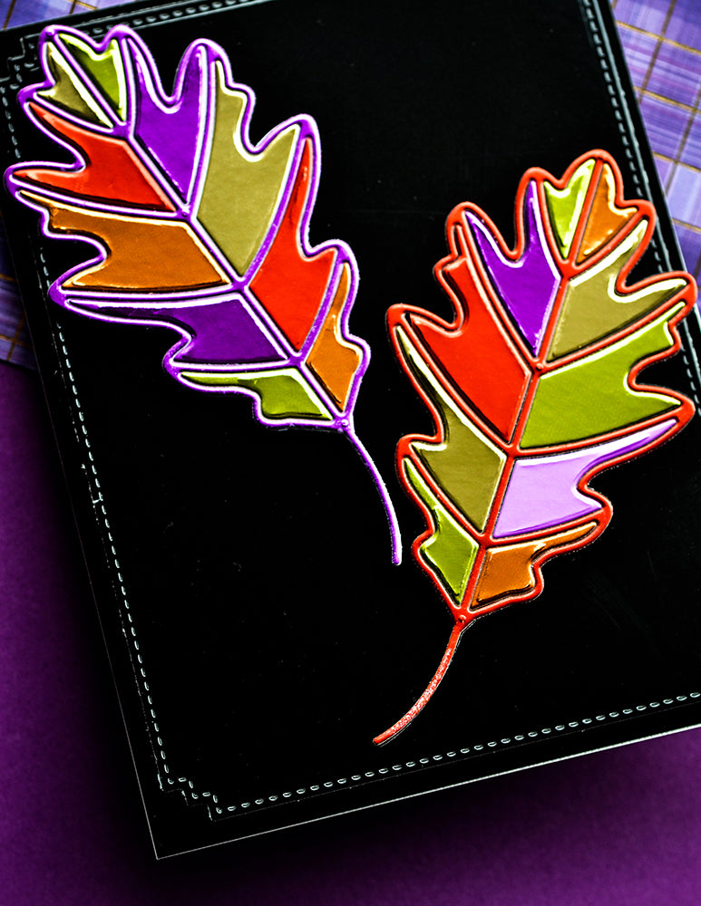 Birch Press Stanzschablone - 57484 Adornment Oak Leaf