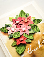 Birch Press Stanzschablone - 57491 Gentle Flower and Leaves Contour Layers