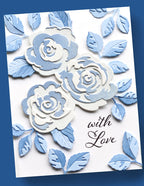 Birch Press Stanzschablone - Rose Bunch Contour Layers