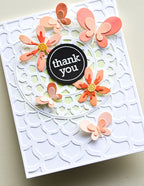 Birch Press Stanzschablone - Star Flowers Contour Layers