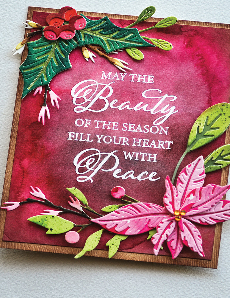 Birch Press Stanzschablone - 57512 Jolly Holly Contour Layers