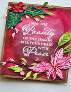Birch Press Stanzschablone - 57512 Jolly Holly Contour Layers