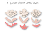 Birch Press Stanzschablone - 57520 Early Blossom Contour Layers