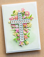 Birch Press Stanzschablone - 57537 Floral Cross Layer Set