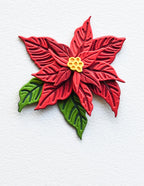 Birch Press Stanzschablone - 57557 Classic Poinsettia Contour Layers