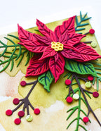 Birch Press Stanzschablone - 57557 Classic Poinsettia Contour Layers