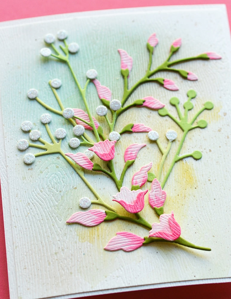 Birch Press Stanzschablone - 57560 Floral Arch Contour Layers