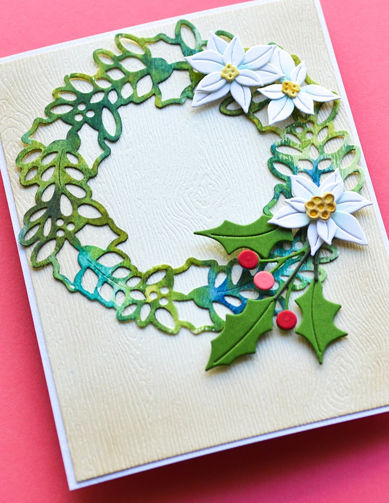 Birch Press Stanzschablone - 57562 Little Poinsettia Flowers
