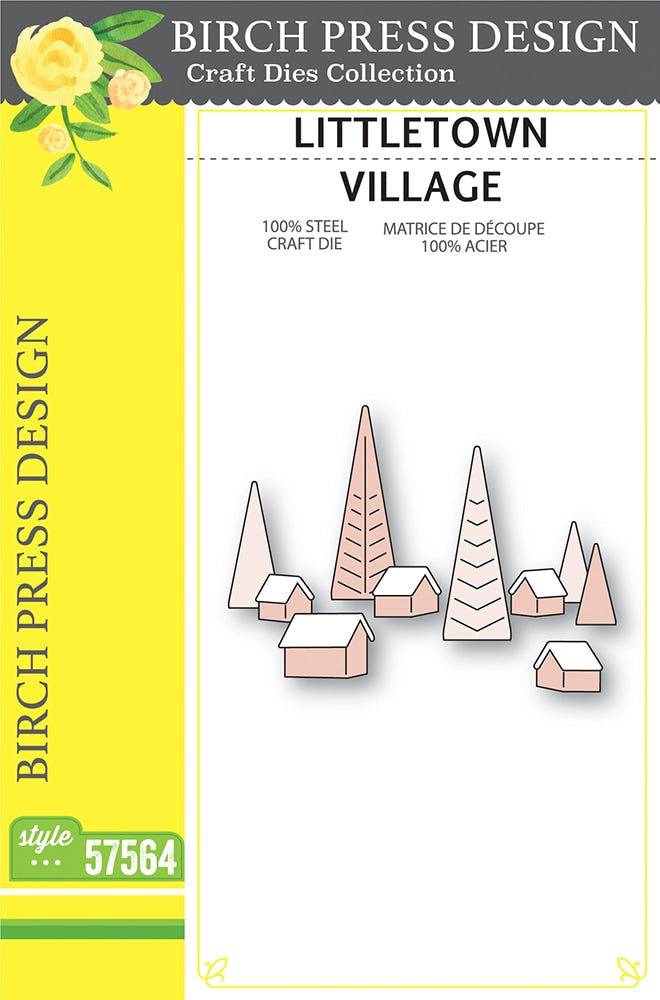 Birch Press Stanzschablone - 57564 Littletown Village