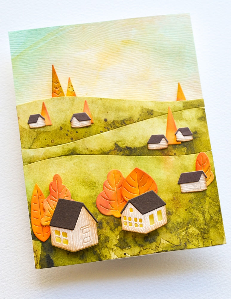 Birch Press Stanzschablone - 57564 Littletown Village