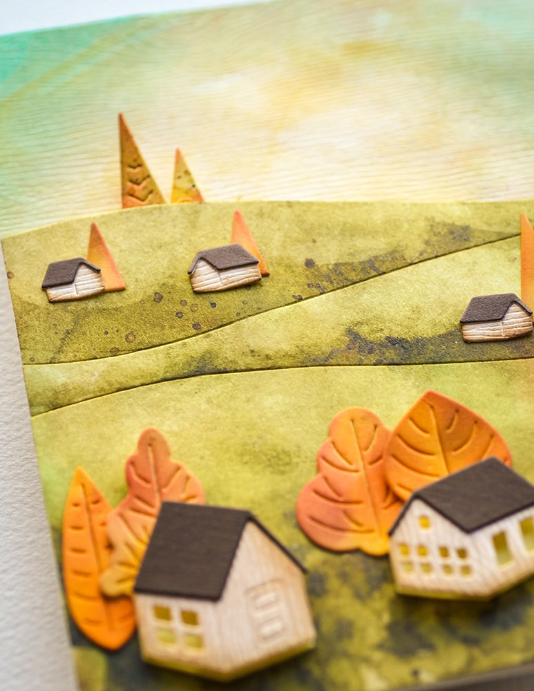 Birch Press Stanzschablone - 57565 Littletown Church