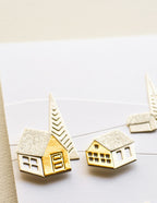 Birch Press Stanzschablone - 57566 Littletown Cabins