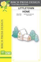 Birch Press Stanzschablone - 57567 Littletown Home