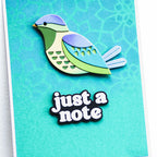 Birch Press Stanzschablone - 57584 Block Print Bright Bird