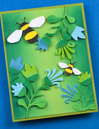 Birch Press Stanzschablone - 57590 Block Print Tapestry Blooms