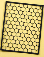 Birch Press Stanzschablone - 57593 Honeycomb Plate