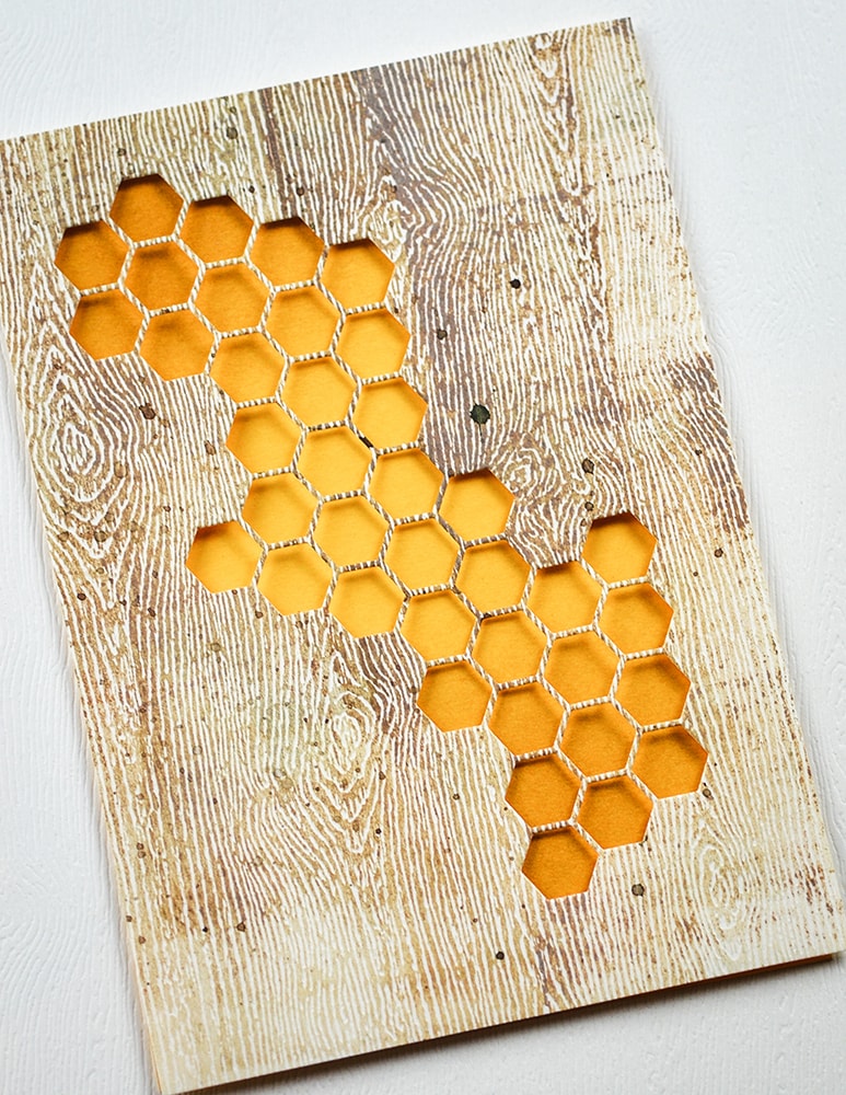 Birch Press Stanzschablone - 57594 Honeycomb Cut Out